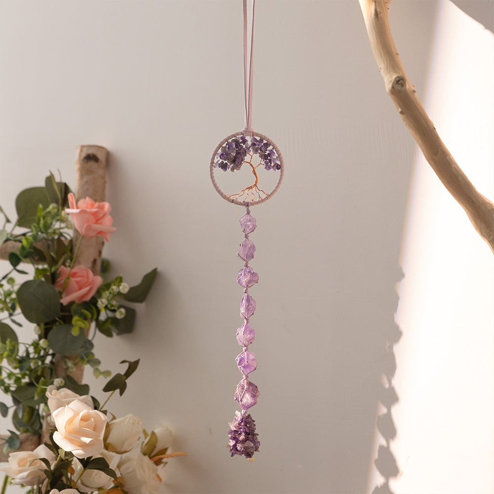 Crystal Gems Ornament Wall Hanging Home Decoration Gift Idea