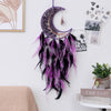 Purple Crystal Tree of Life Moon Dreamcatcher Home Ornaments Craft