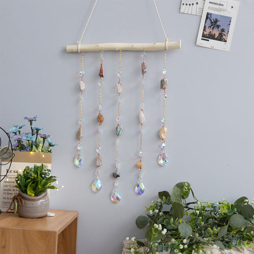 Wall Ornament Crystal Gems Decor Window Suncatchers With Crystals