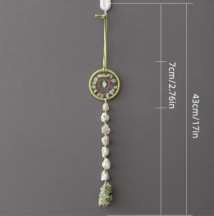 A Bunch of Natural Crystal Gems Hanging Ornament Craft Gift Decor