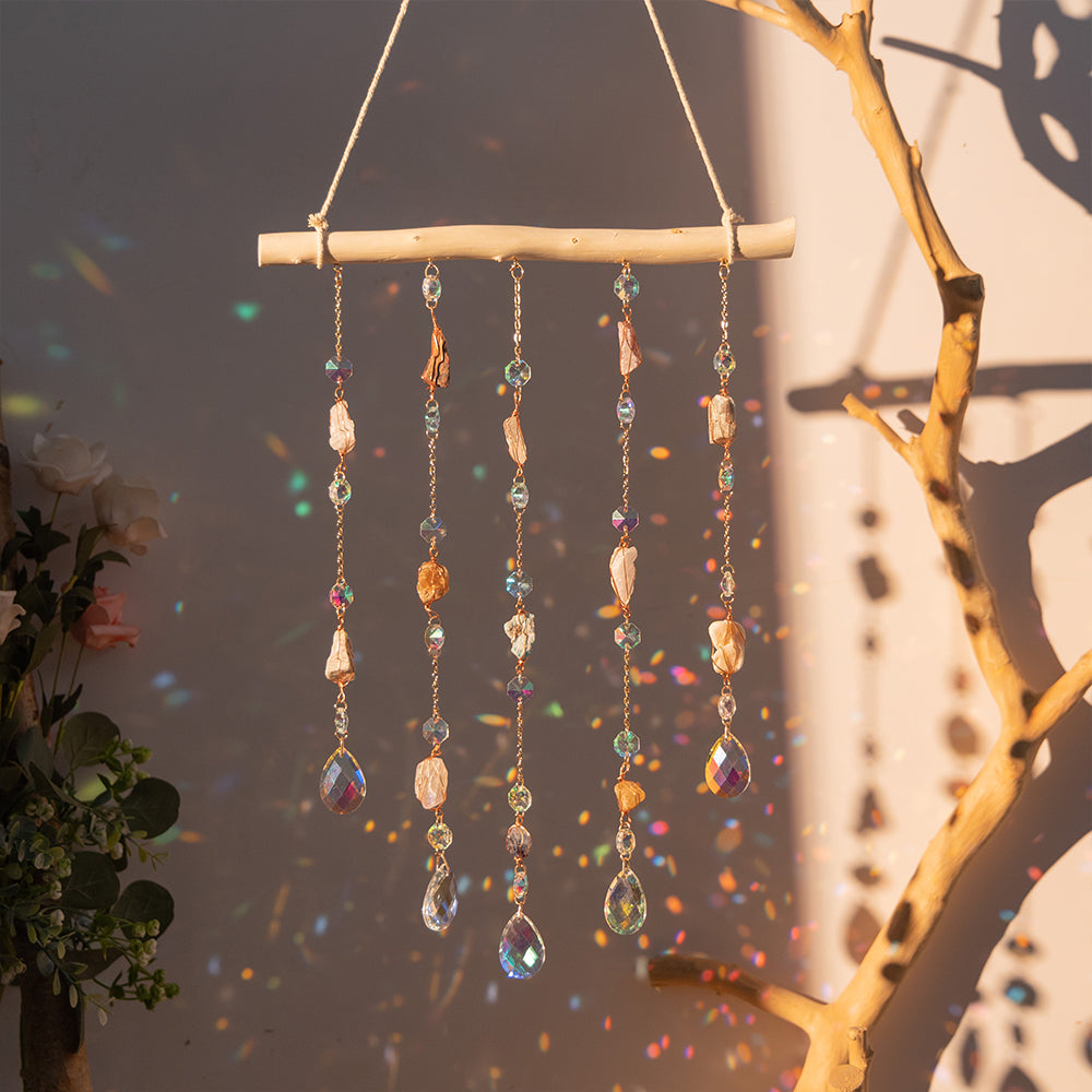 Wall Ornament Crystal Gems Decor Window Suncatchers With Crystals