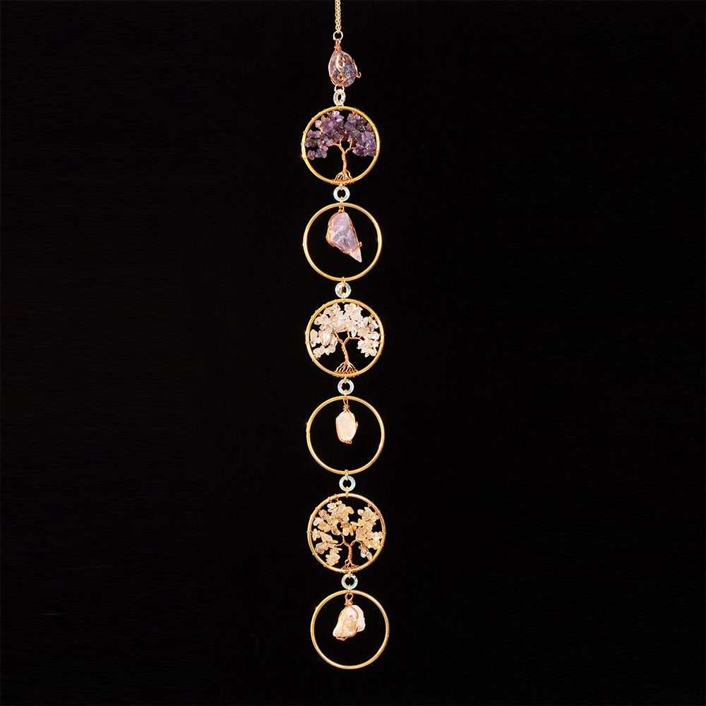 Wall Hanging Crystal Ornament Home Craft Gift Windows Decoration