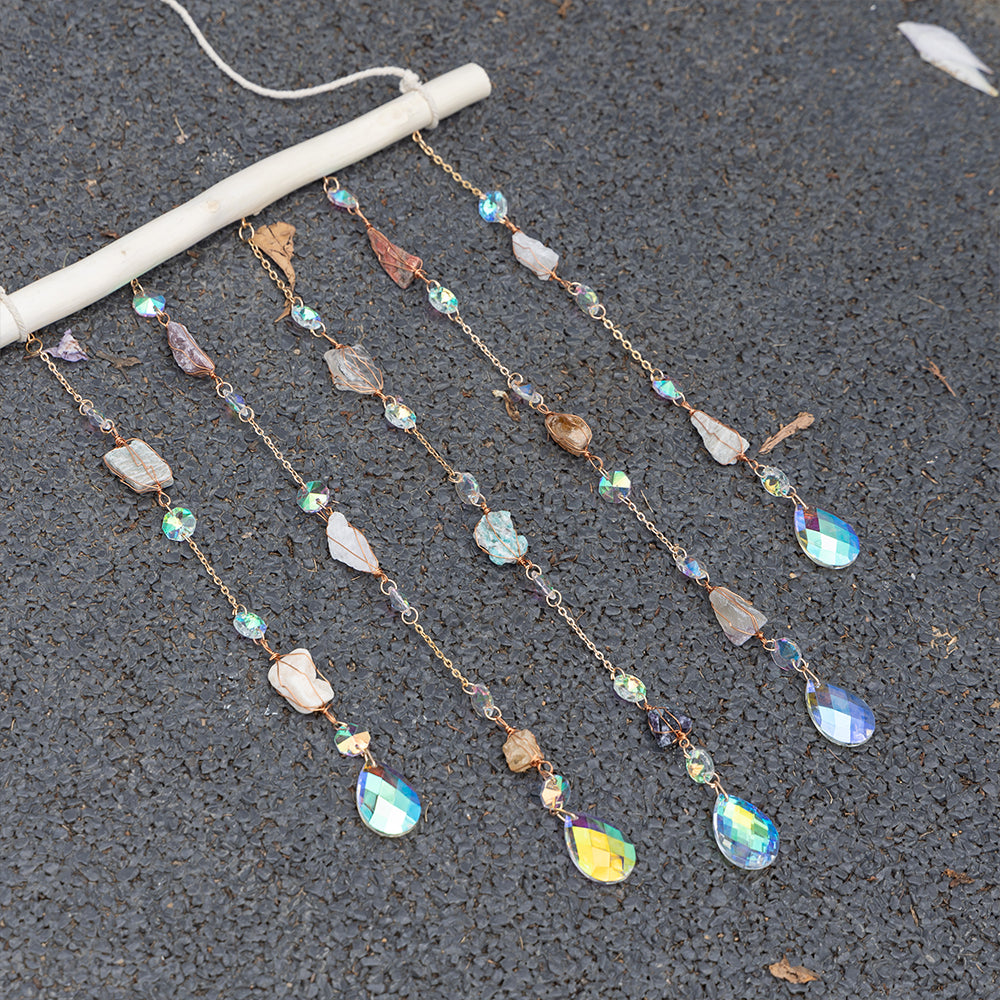 Wall Ornament Crystal Gems Decor Window Suncatchers With Crystals