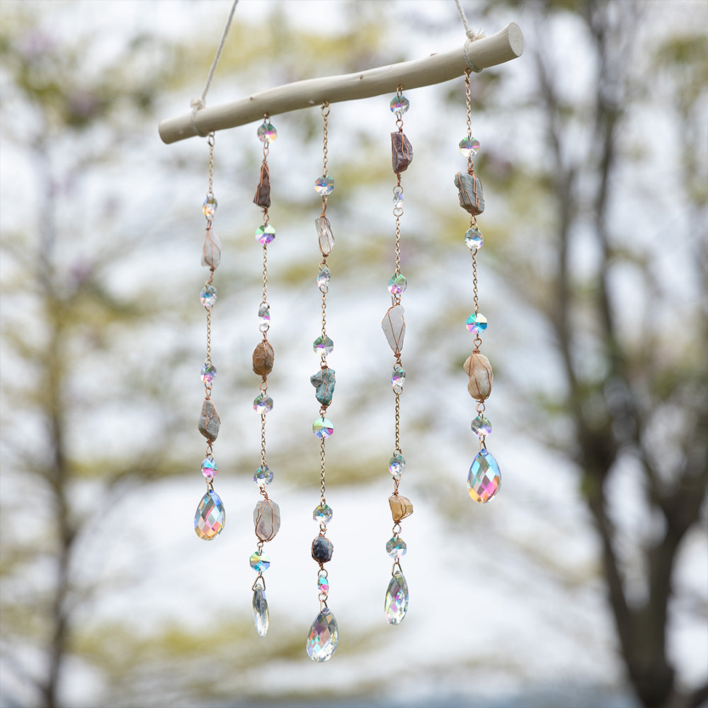 Wall Ornament Crystal Gems Decor Window Suncatchers With Crystals