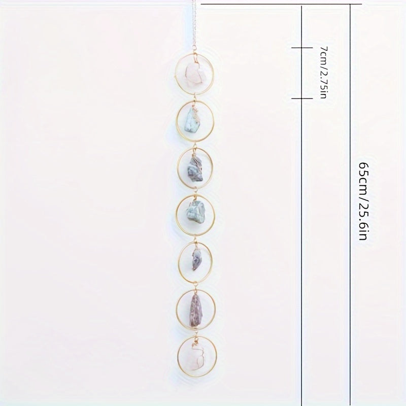 Raw Healing Crystal Hanging Ornament Window Decor Crystal Stones