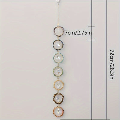Hanging Crystal Beads Suncatcher Crystal Wind Chimes for Home
