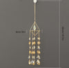 Crystal Gems Citrine Suncatcher Hanging Decoration Ornament