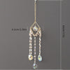 Fairy Beads and Crystal Suncatcher Hanging Decoration Ornament