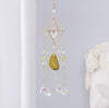 Hanging Wind Chime Style Garden Suncatcher Crystal for Windows