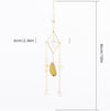 Hanging Wind Chime Style Garden Suncatcher Crystal for Windows