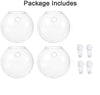 Pack of 4 Wall Hanging Plant Terrariums Hanging Glass Planter Glass Orbs