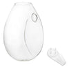 5 Packs Wall Hanging Planters Glass Plant Pots Plant Containers Glass Vases